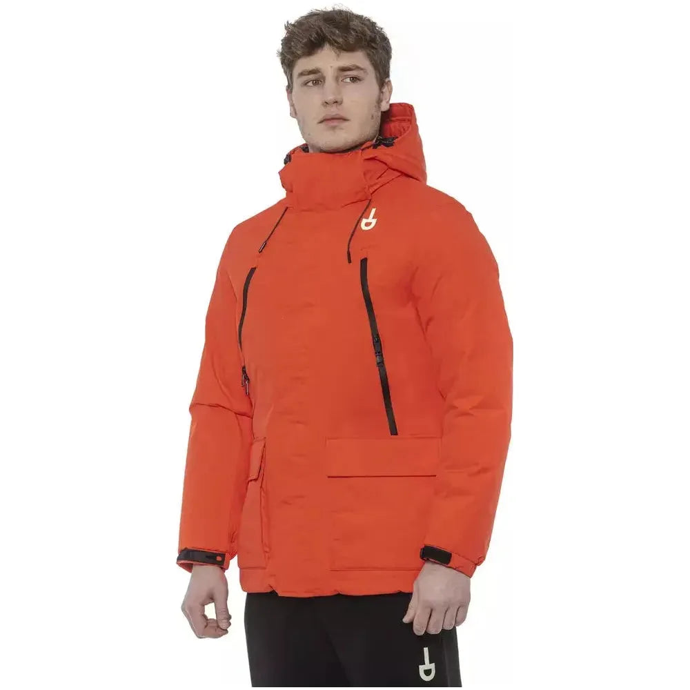 Tond Red Polyester Men's Jacket