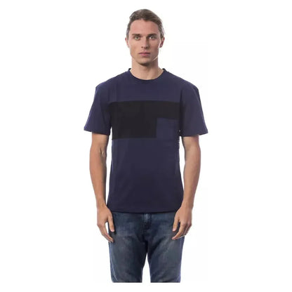 Verri Blue Cotton Men T-Shirt 1728,67345744032,Blue,Clothing,Men,Men - Clothing,New with tags,T-Shirts - Clothing,T-Shirts - Men - Clothing,T-Shirts - T-Shirts - Clothing,Verri,XXL