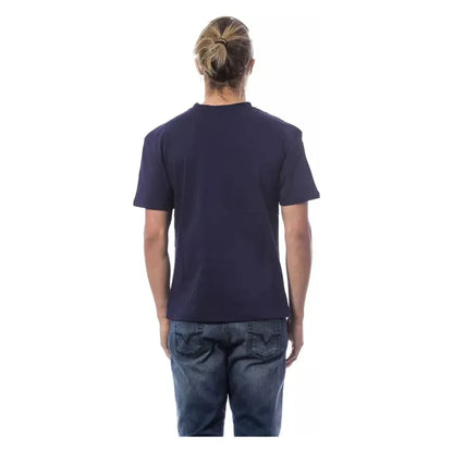 Verri Blue Cotton Men T-Shirt 1728,67345744032,Blue,Clothing,Men,Men - Clothing,New with tags,T-Shirts - Clothing,T-Shirts - Men - Clothing,T-Shirts - T-Shirts - Clothing,Verri,XXL