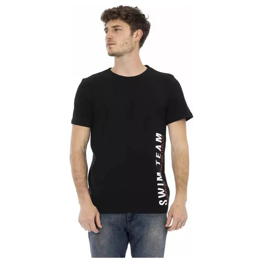 Bikkembergs Black Cotton Men T-Shirt1728,67345744032,Bikkembergs,Black,Clothing,L,M,Men,Men - Clothing,New with tags,S,Sportswear - Clothing,T-Shirts - Clothing,T-Shirts - Men - Clothing,T-Shirts - Sportswear - Clothing