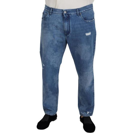 Dolce & Gabbana Elite Italian Denim Pants Dolce & Gabbana Dark Slate Blue