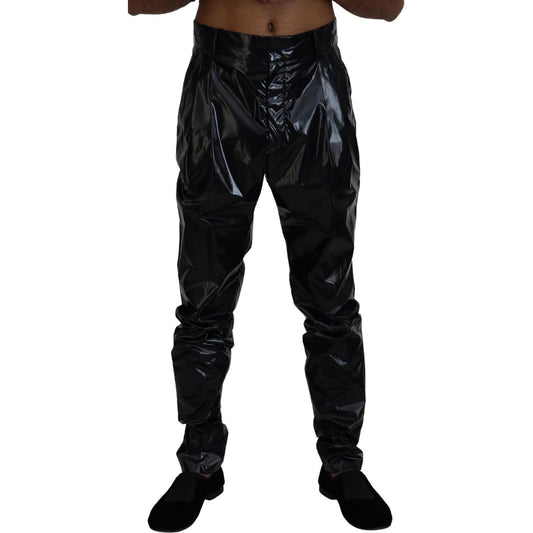 Dolce & Gabbana Sleek Italian Black MainLine Pants Dolce & Gabbana Black