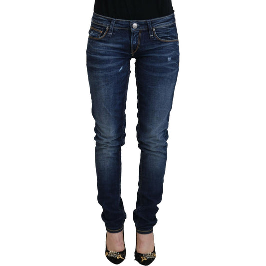 Acht Chic Low Waist Designer Skinny Jeans Acht Dark Slate Gray