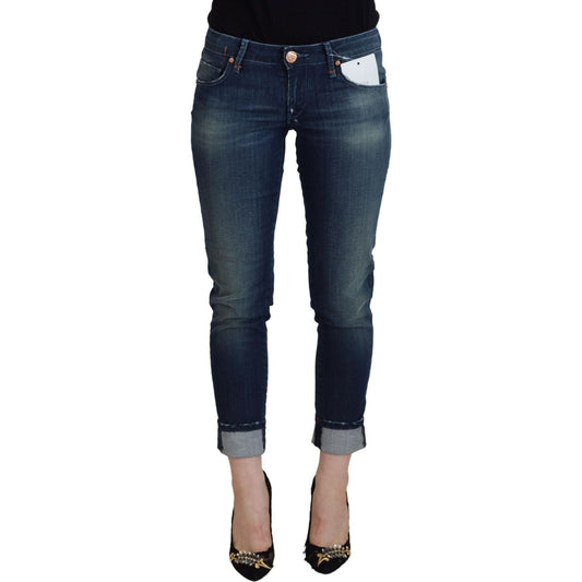 Acht Chic Low Waist Slim Fit Jeans Acht Dark Slate Gray