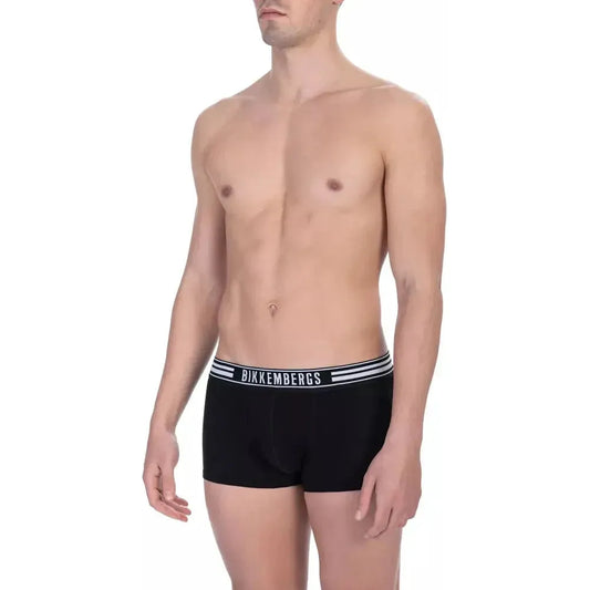 Bikkembergs Black Cotton Men's Trunk Pack1728,67345744032,Bikkembergs,Black,Boxers - Underwear - Clothing,Clothing,Men,Men - Clothing,New with tags,S,Underwear - Clothing,Underwear - Men - Clothing