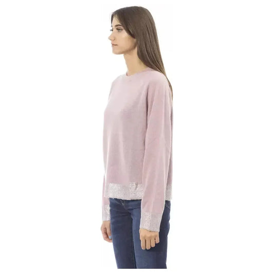 Baldinini Trend Multicolor Wool Women Sweater Baldinini Trend Thistle
