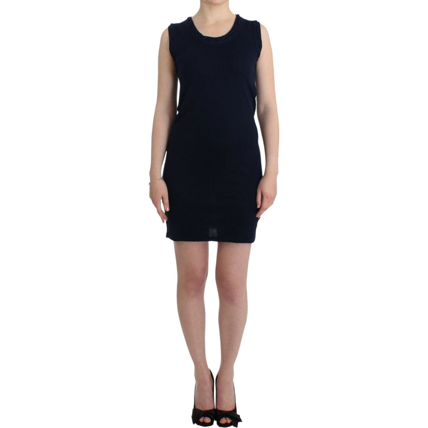 John Galliano Blue cotton jersey dress