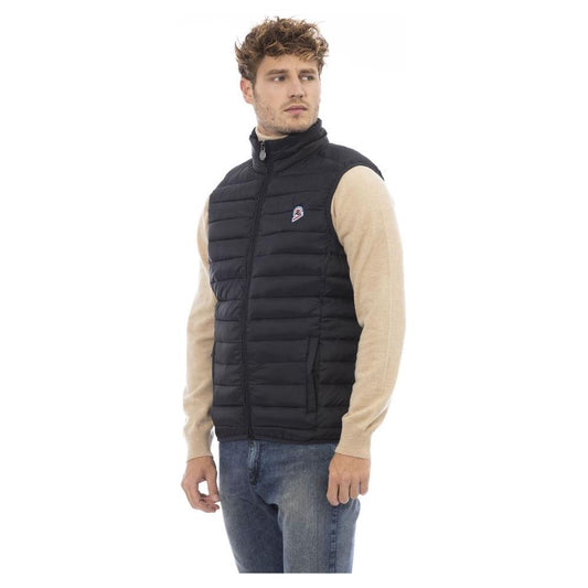 Invicta Black Polyamide Men's Vest Invicta Dark Slate Gray