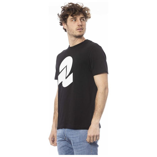Invicta Black Cotton Men T-Shirt Invicta Gray
