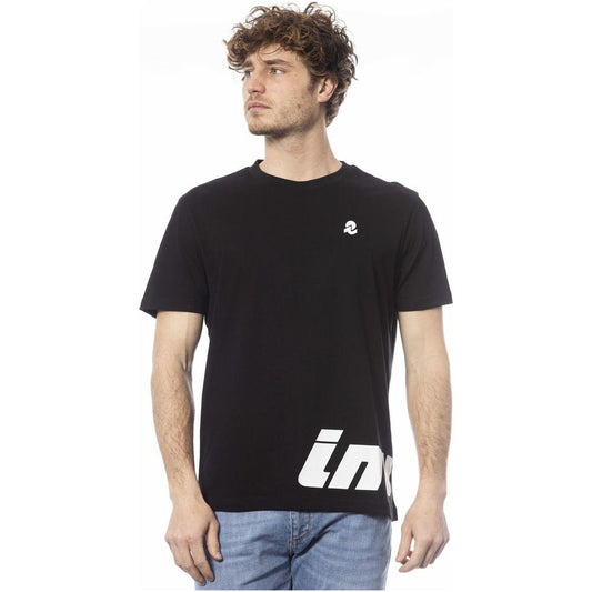 Invicta Black Cotton Men T-Shirt Invicta Gray