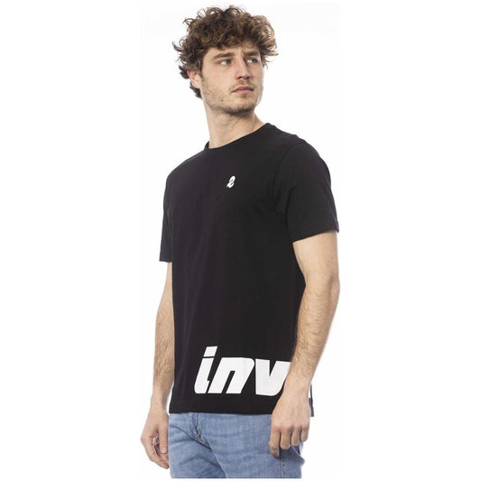 Invicta Black Cotton Men T-Shirt Invicta Gray