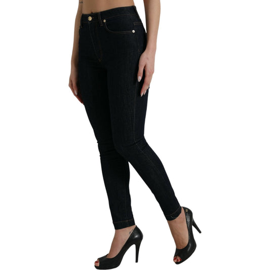 Dolce & Gabbana Sleek Mid-Waist Stretch Denim Jeans Dolce & Gabbana Rosy Brown