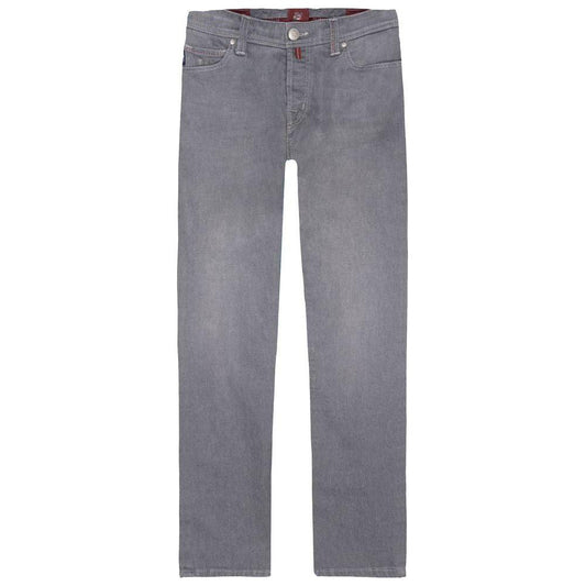 Tramarossa Gray Cotton Men's Jeans Tramarossa Slate Gray