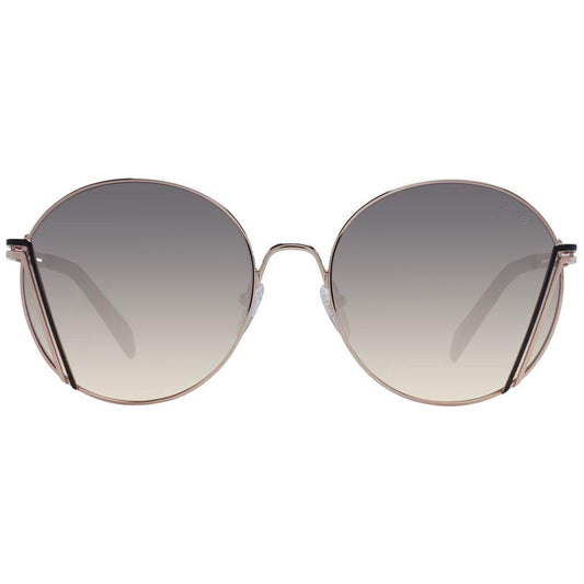 Emilio Pucci Rose Gold Women Sunglasses Emilio Pucci Dark Gray