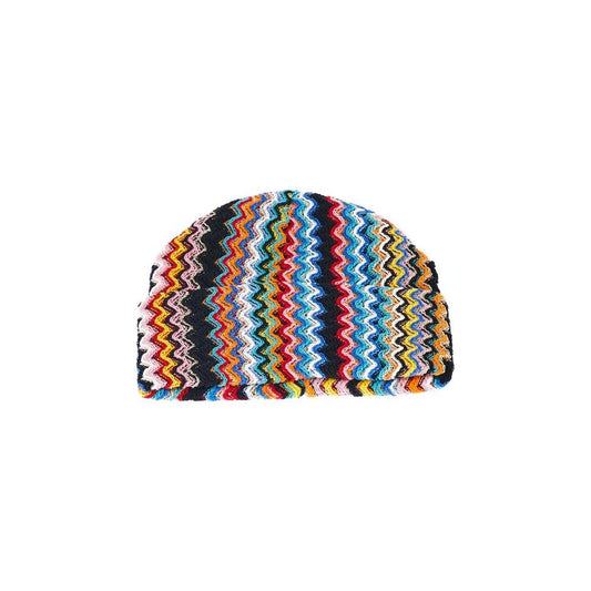 Missoni Multicolor Wool Women Hat Missoni Gray
