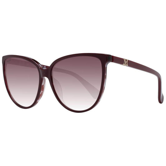 Max Mara Burgundy Women Sunglasses Max Mara Slate Gray