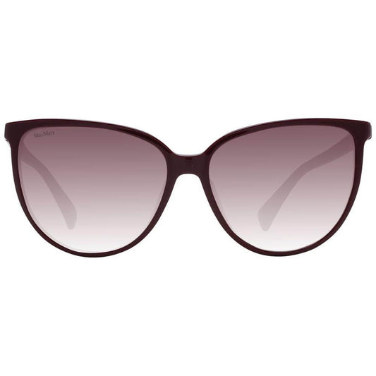 Max Mara Burgundy Women Sunglasses Max Mara Rosy Brown