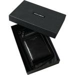 Dolce & Gabbana Wallet Black Horse Leather Zip Logo Cross Body Phone Slot Dolce & Gabbana Black