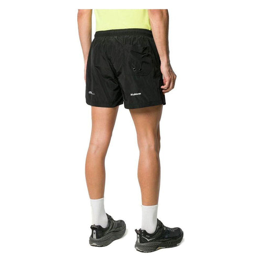 Marcelo Burlon Black Polyamide Men's Swimwear Boxer Marcelo Burlon Tan