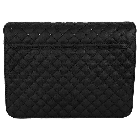 Baldinini Trend Black Calfskin Women Crossbody Bag Baldinini Trend Black
