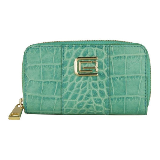 Cavalli Class Light Blue Calfskin Women Keychain Cavalli Class Cadet Blue