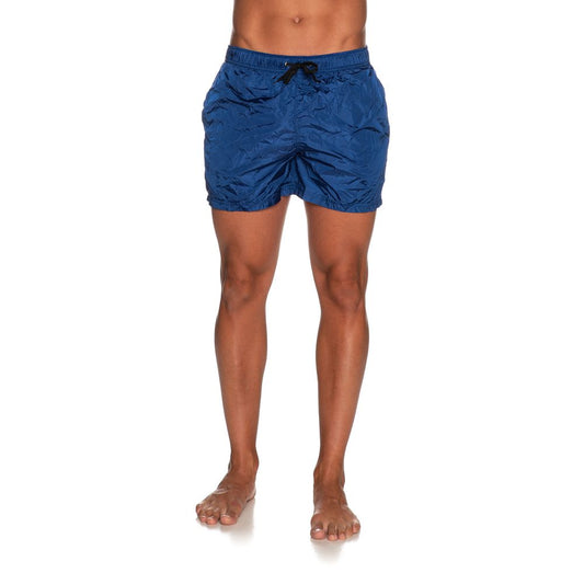 Refrigiwear Blue Nylon Men's Swimsuit Refrigiwear Sienna