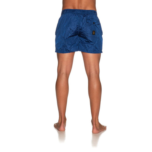 Refrigiwear Blue Nylon Men's Swimsuit Refrigiwear Sienna
