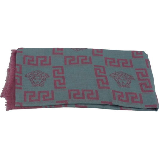 Versace Light Pink MD and Cashmare Medusa Scarf Versace Dim Gray