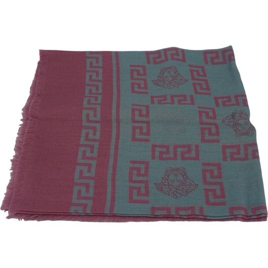 Versace Light Pink MD and Cashmare Medusa Scarf Versace Dim Gray