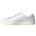 Dolce & Gabbana White Portofino Sacred Heart Sneakers Women Shoes LA10835-35/35.5