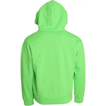 Dolce & Gabbana Neon Green Logo Pullover Hooded Sweatshirt Sweater TSH85067-46