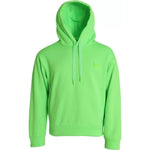 Dolce & Gabbana Neon Green Logo Pullover Hooded Sweatshirt Sweater TSH85067-46