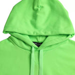 Dolce & Gabbana Neon Green Logo Pullover Hooded Sweatshirt Sweater TSH85067-46