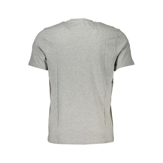 North Sails Gray Cotton T-Shirt North Sails Gray