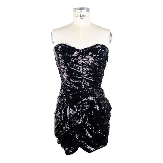 Elisabetta Franchi Black Polyamide Women Dress Elisabetta Franchi Black