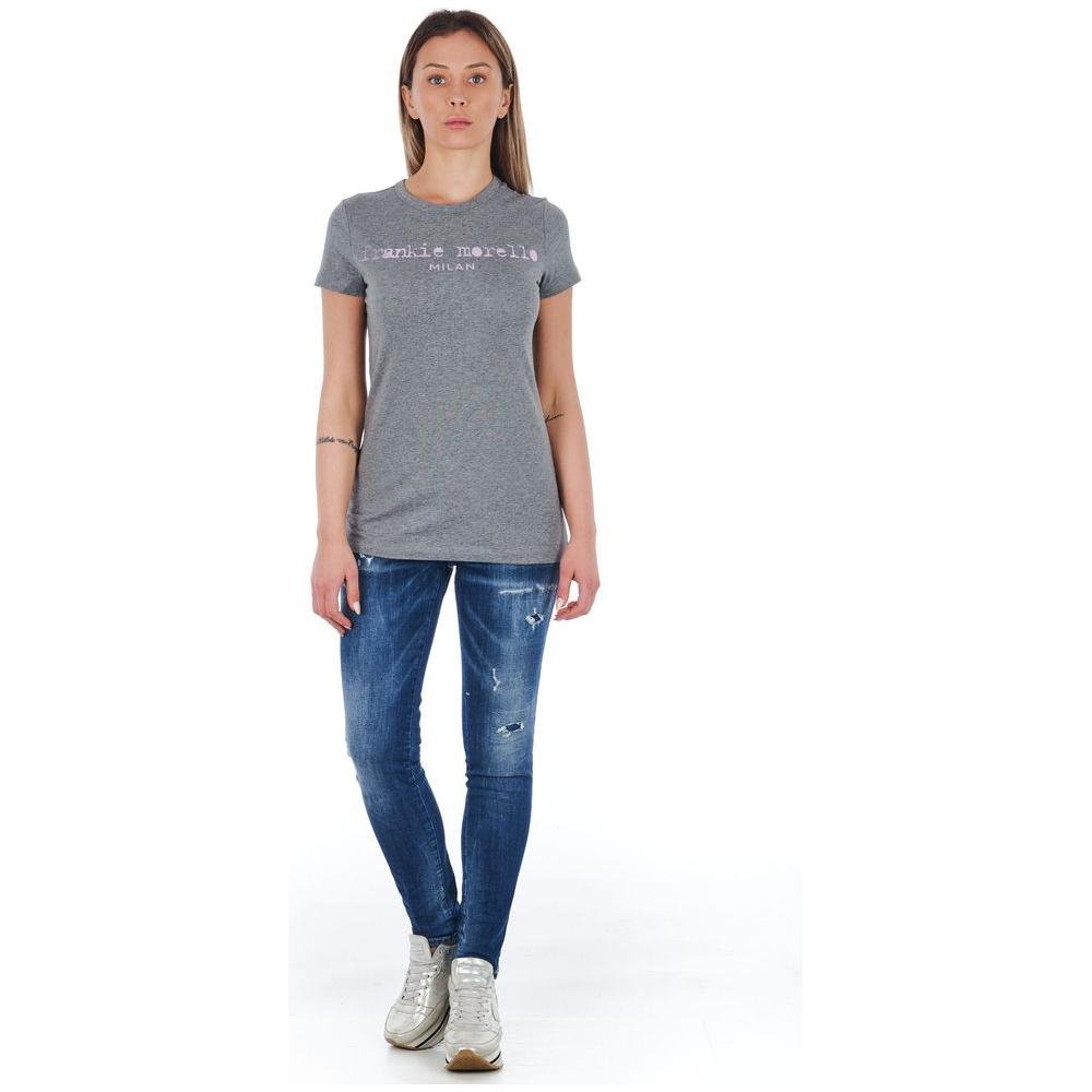 Frankie Morello Blue Cotton Women Jeans 1728,67345744032,Blue,Clothing,Frankie Morello,Jeans & Pants - Women - Clothing,Jeans Denim - Clothing,New with tags,Skinny Jeans - Jeans Denim - Clothing,W26,W27,Women,Women - Clothing