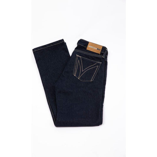 Montana Blu Blue Cotton Women Jeans Montana Blu Ghost White