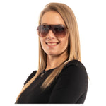 Guess Rose Gold Women Sunglasses GU-1026647