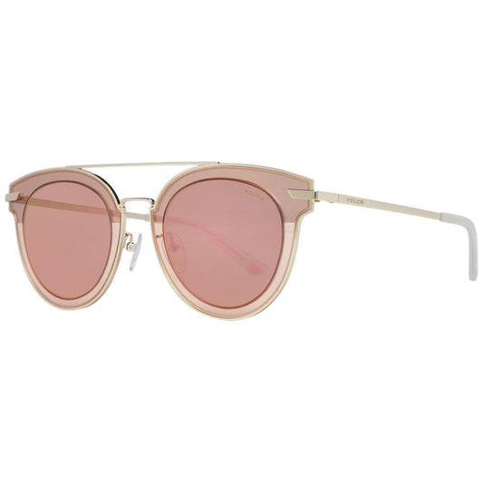 Police Rose Gold Men Sunglasses Police Rosy Brown