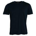 Dolce & Gabbana Dark Blue Cotton Round Neck Short Sleeves T-shirt Dolce & Gabbana Black