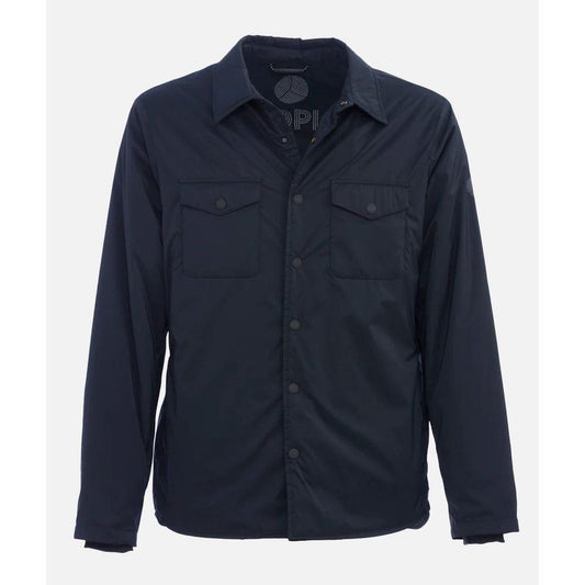 People Of Shibuya Blue Polyester Jacket People Of Shibuya Dark Slate Gray