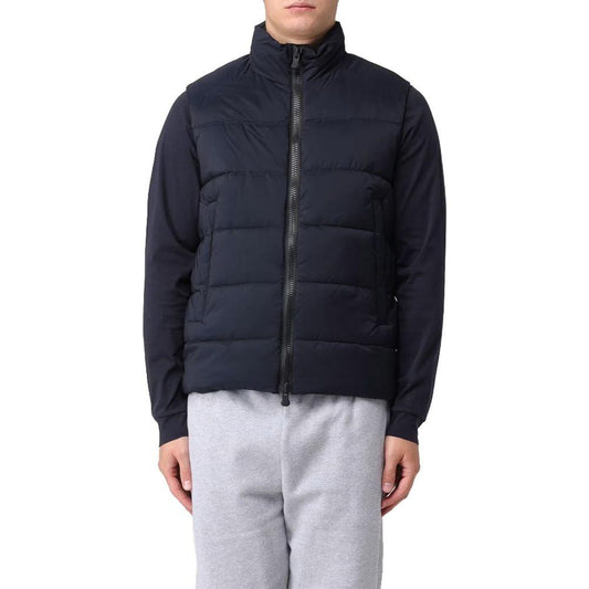 People Of Shibuya Blue Polyester Vest People Of Shibuya Gray