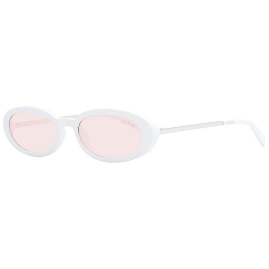 Guess White Unisex Sunglasses Guess Misty Rose
