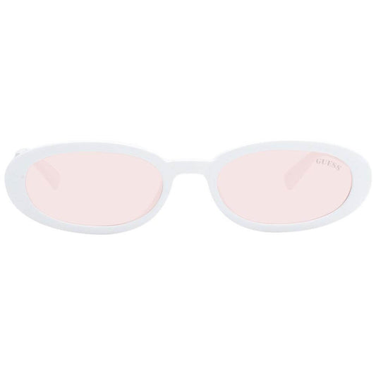 Guess White Unisex Sunglasses Guess Misty Rose