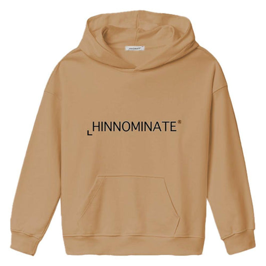 Hinnominate Brown Cotton Sweater Hinnominate Rosy Brown