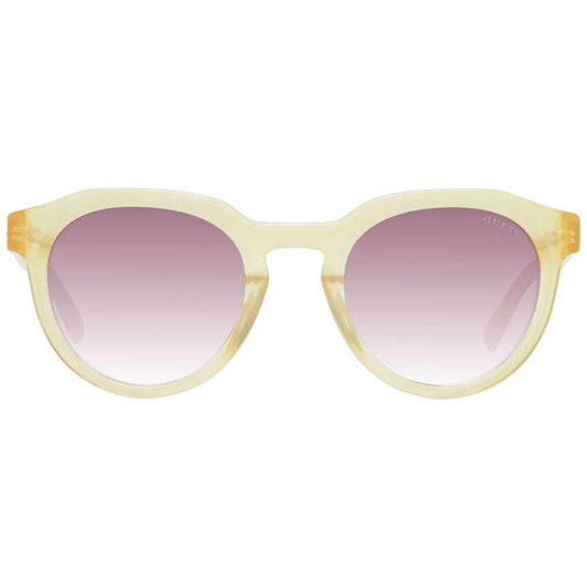 Guess Yellow Men Sunglasses Guess Light Gray
