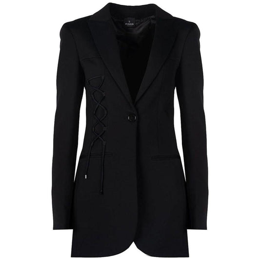 PINKO Black Viscose Suits & Blazer PINKO Black