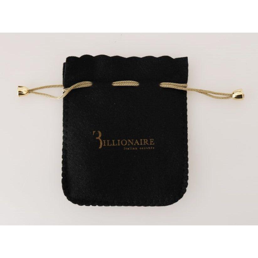 Billionaire Italian Couture Brown Leather Cardholder Wallet