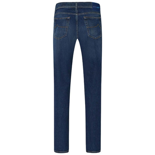 Jacob Cohen Blue Cotton Jeans & Pant Jacob Cohen Dark Slate Gray
