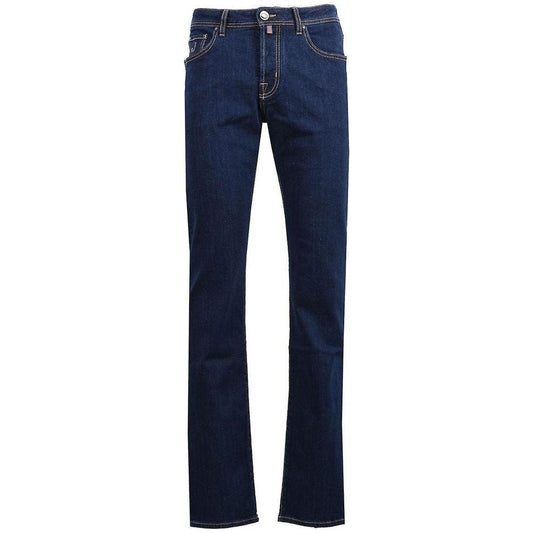 Jacob Cohen Blue Cotton Jeans & Pant Jacob Cohen Dark Slate Gray
